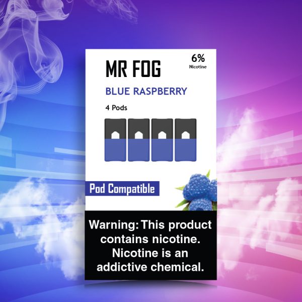 MR FOG PODS PACK OF 4 TUTTI FRUTTI + STRAWBERRY + PINEAPPLE – Finest Vaping