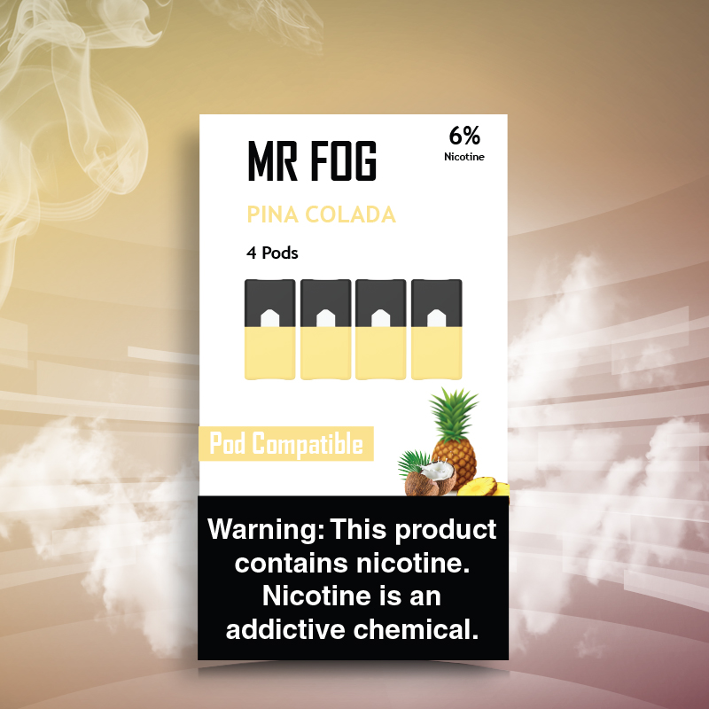 MR FOG PODS PACK OF 4 PINA COLADA – Finest Vaping